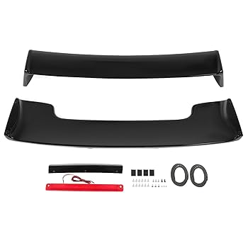Amazon.com: KUAFU Trunk Spoiler W/LED Third Brake Light